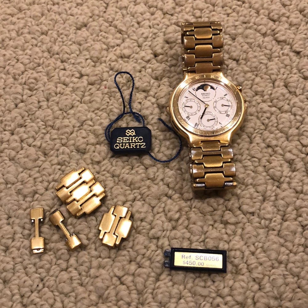 💖💖Seiko Quartz - Instant Lunar Day Date💖💝